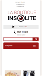 Mobile Screenshot of laboutiqueinsolite.com